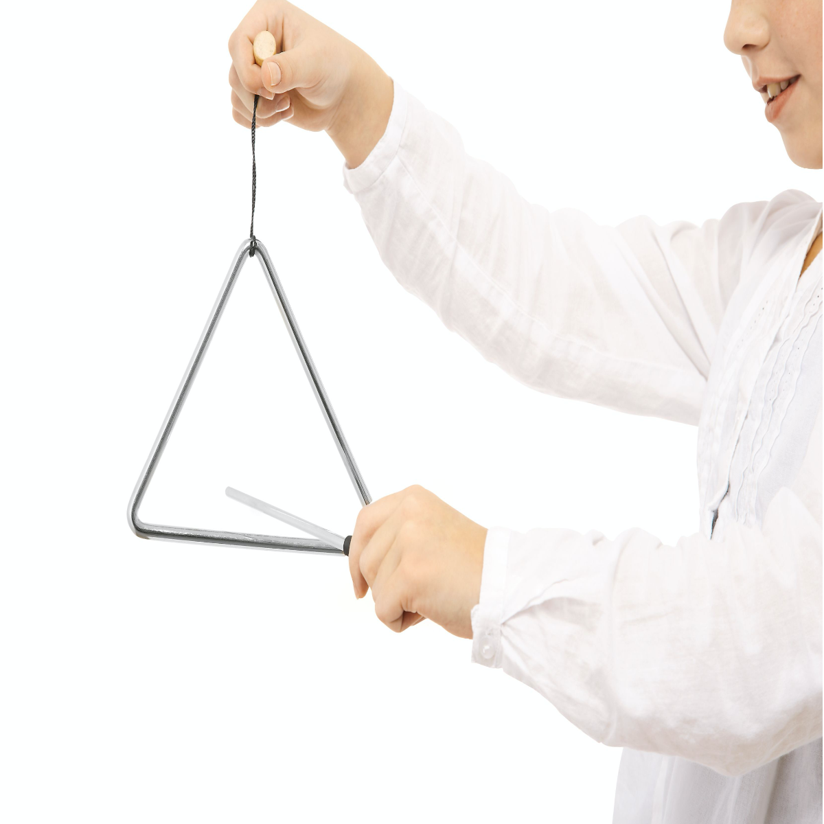 Nino Percussion Steel Triangle - 6 Inch