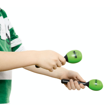 Nino Percussion Plastic Egg Maracas - Grass Green (Pair)