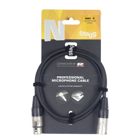 Stagg N-Series Microphone Cable - Female XLR to Male XLR