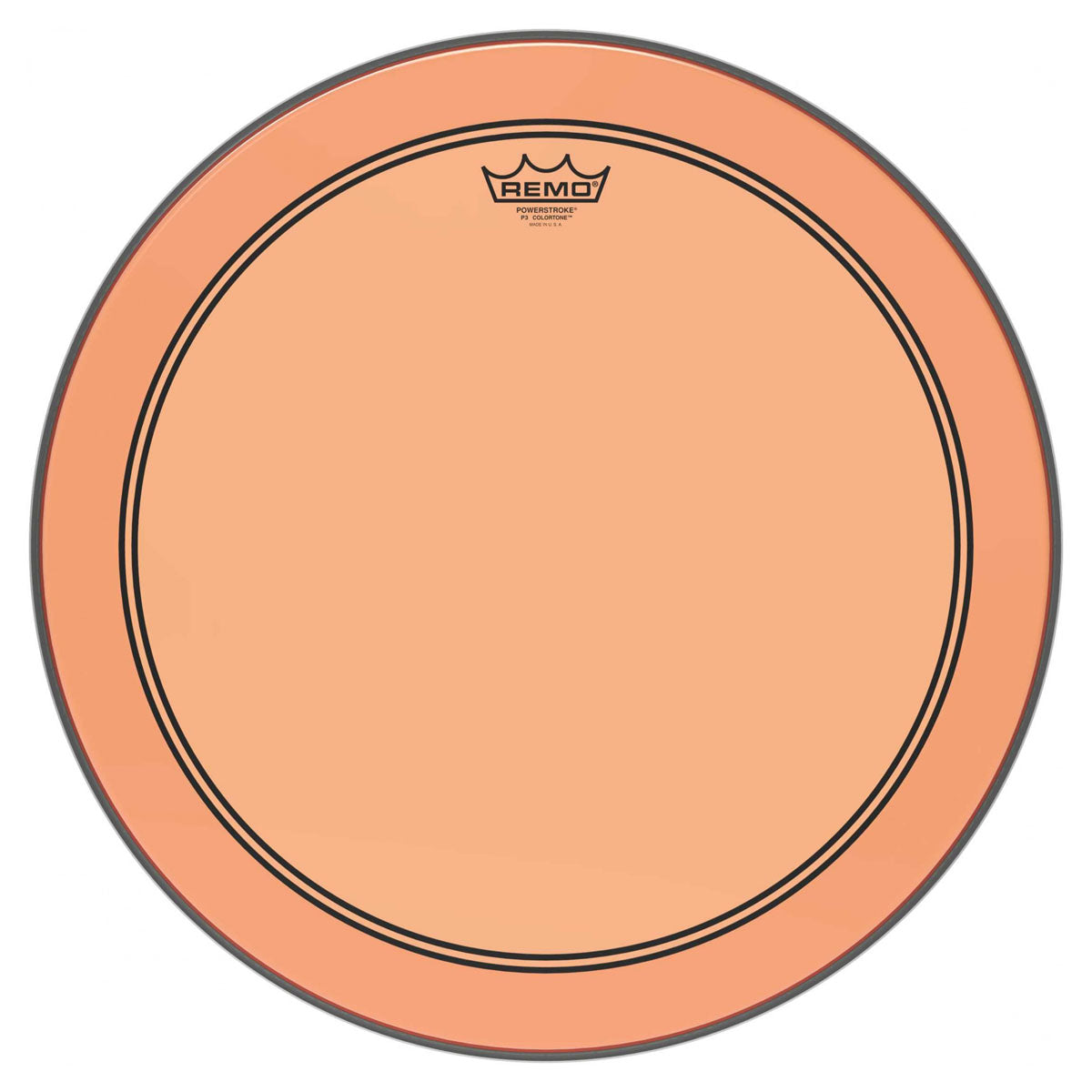 Remo Powerstroke 3 Colortone Bass Drum Batter Heads