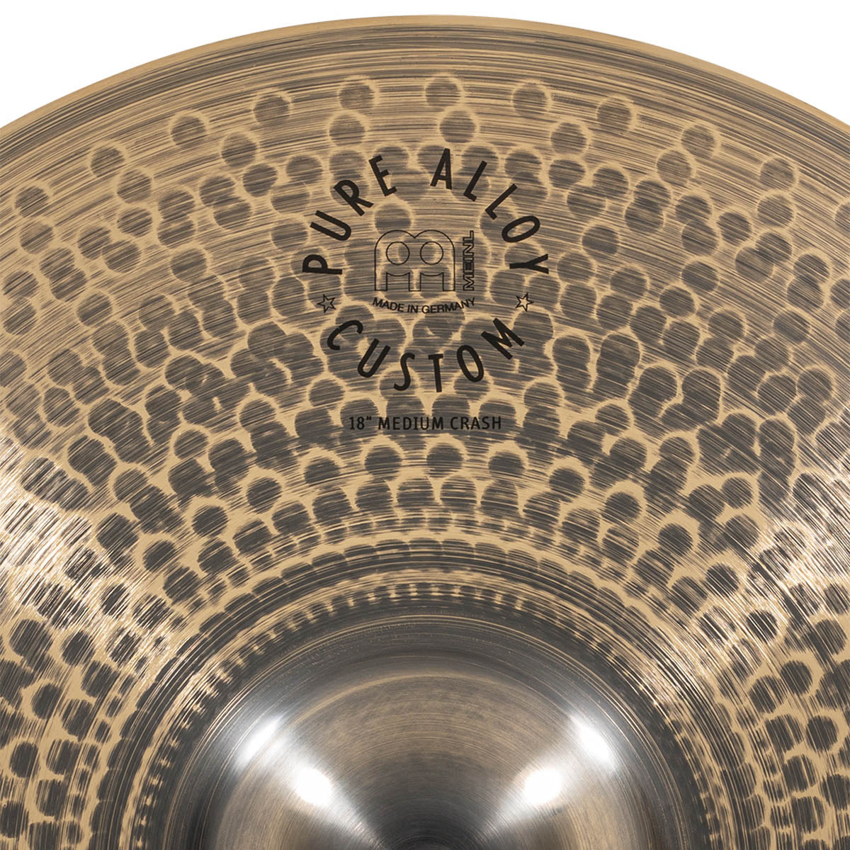 Meinl Pure Alloy Custom 18" Medium Crash