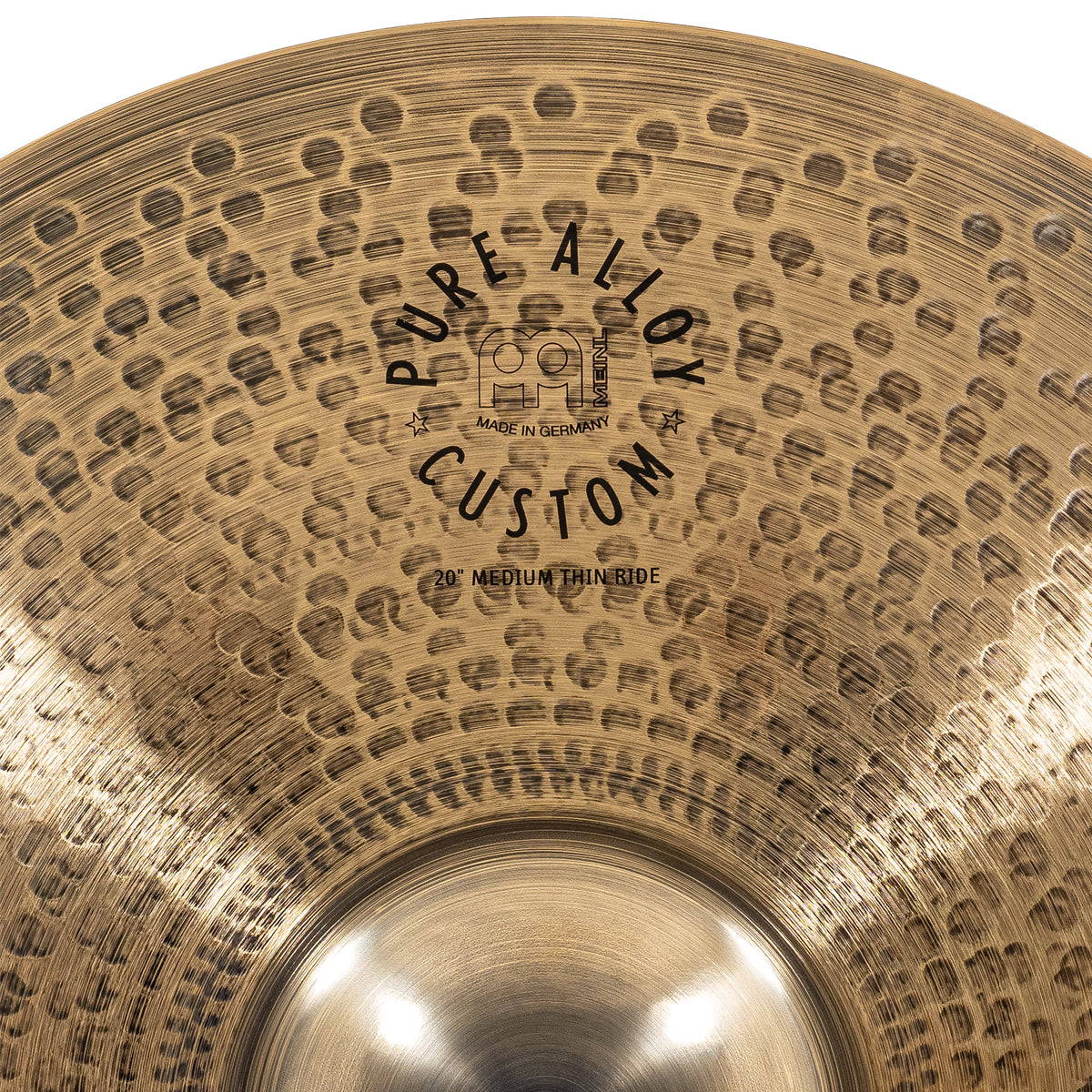 Meinl Pure Alloy Custom 20” Medium Thin Ride