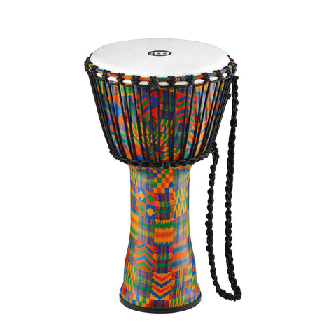 Meinl Travel Series Rope Tuned Djembe in Kenyan Quilt