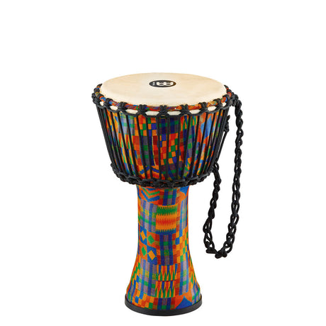 Meinl Travel Series Rope Tuned Djembe in Kenyan Quilt