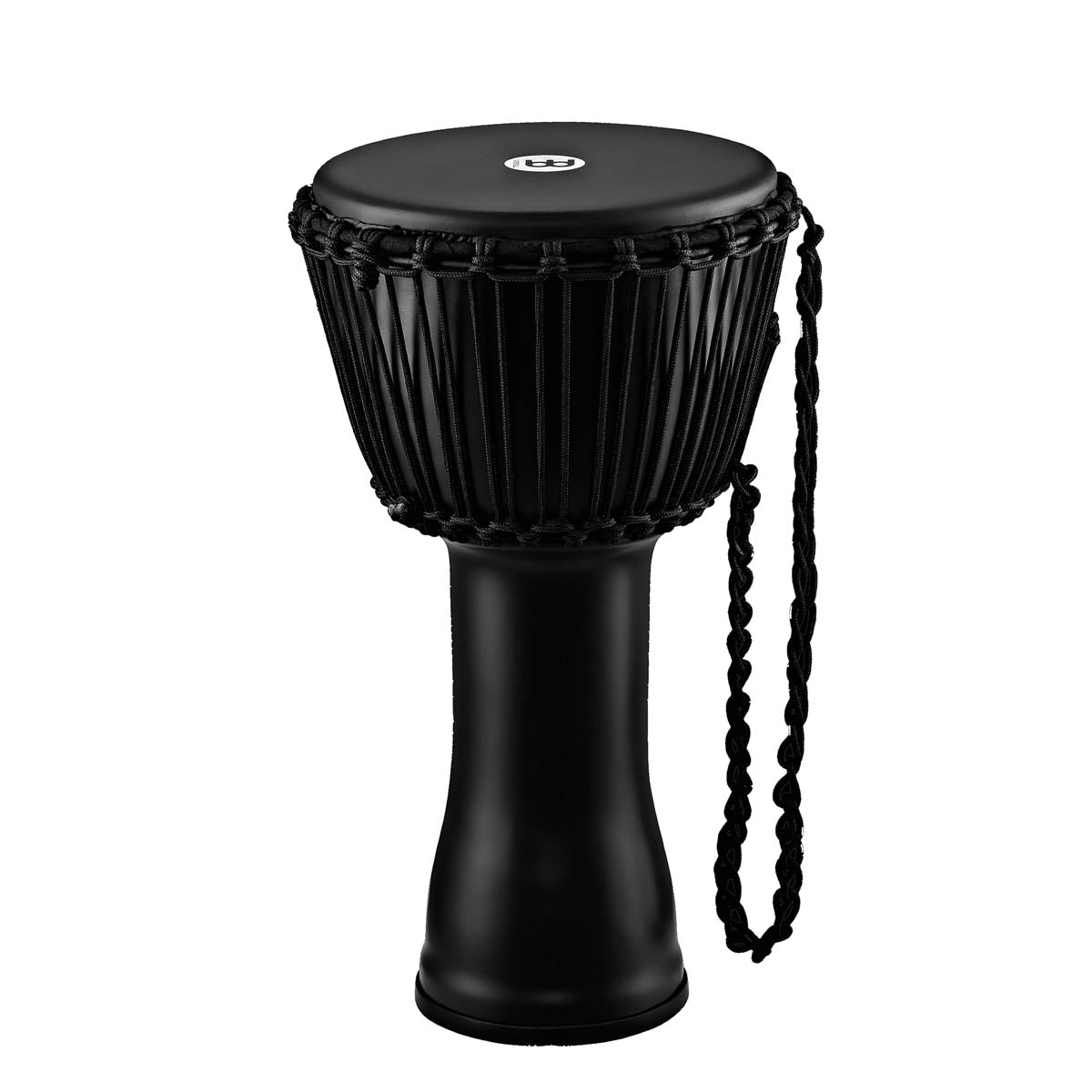 Meinl Travel Series Rope Tuned Djembe in Phantom Black