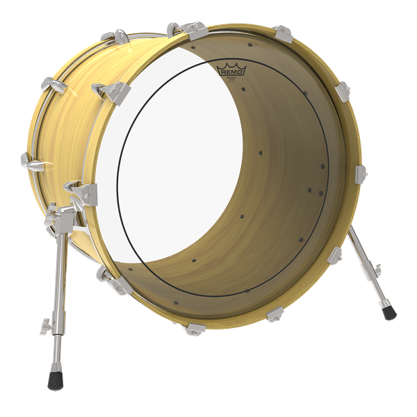 Remo Pinstripe Bass Drum Heads - Clear