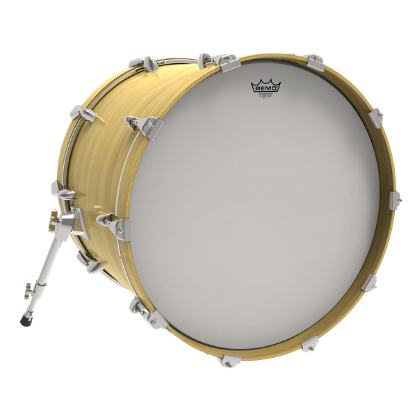 Remo Powerstroke P3 Bass Drum Heads - Smooth White (No Stripe)