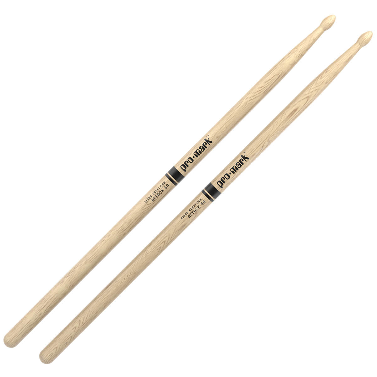 Pro-Mark Classic Attack 5A Shira Kashi Oak - Wood Tip