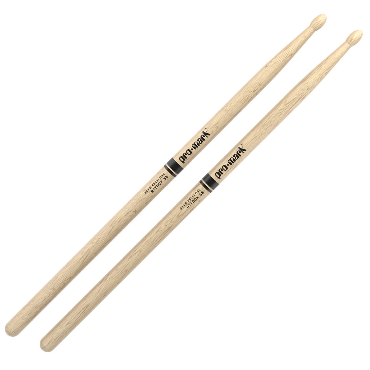 Pro-Mark Classic Attack 5B Shira Kashi Oak - Wood Tip