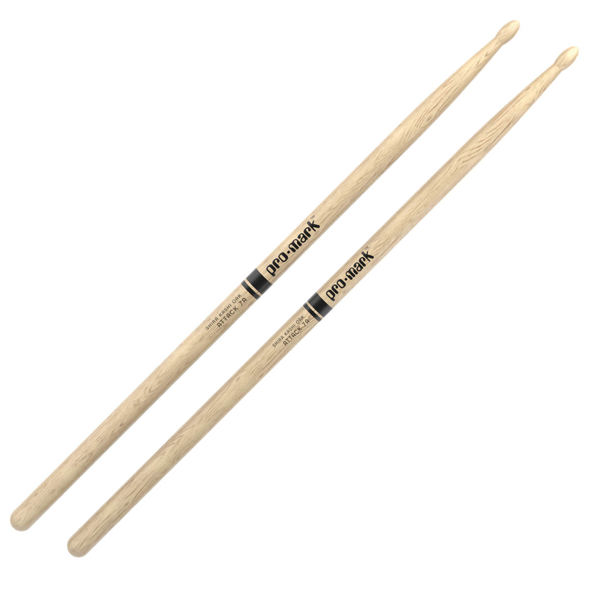 Pro-Mark Classic Attack 7A Shiri Kashi Oak - Wood Tip