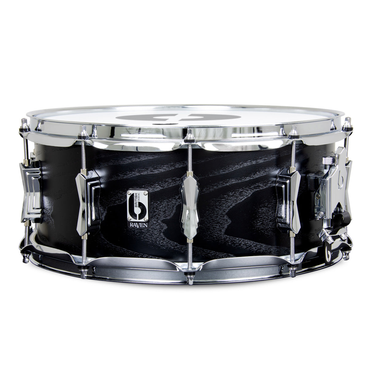 British Drum Company 14"x6" Raven Snare Drum