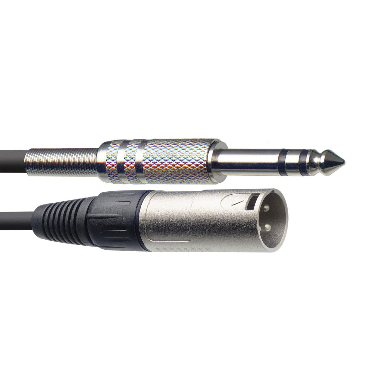 Stagg S-Series Audio Cable - Balanced 1/4" Stereo Jack Plug to Male XLR