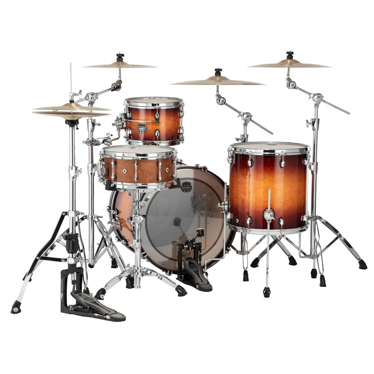 Mapex Saturn Evolution Hybrid Exotic 3 Piece 22" Fusion Shell Pack