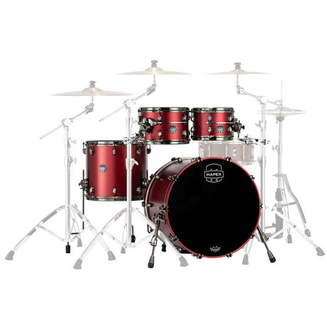 Mapex Saturn Evolution Maple/Walnut 4 Piece 22" Fusion Shell Pack (Short Stack)