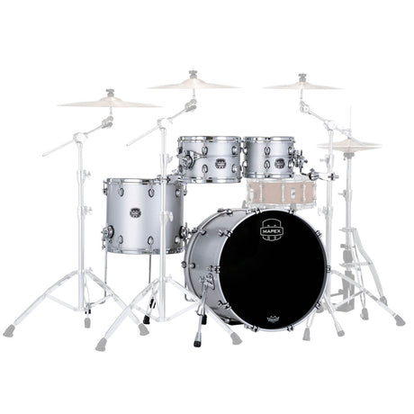 Mapex Saturn Evolution Birch/Walnut 4 Piece 22" Fusion Shell Pack (Short Stack)