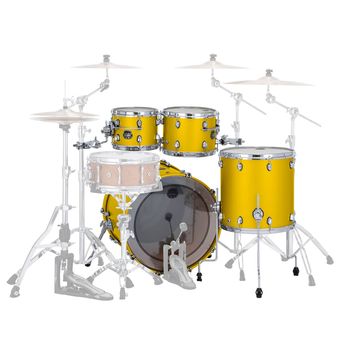 Mapex Saturn Evolution Maple/Walnut 4 Piece 22" Fusion Shell Pack