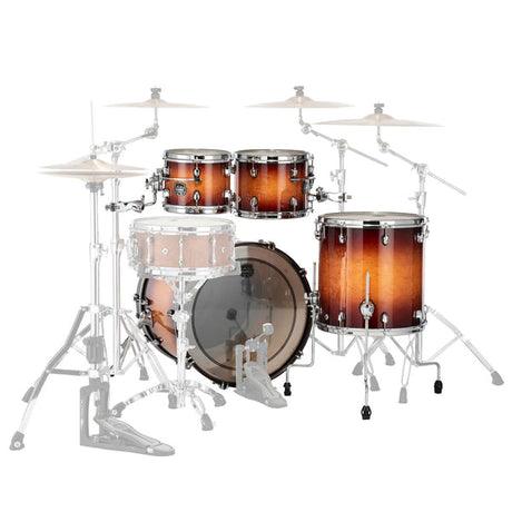 Mapex Saturn Evolution Birch/Walnut Exotic 4 Piece 22" Fusion Shell Pack