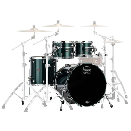 Mapex Saturn Evolution Maple/Walnut 4 Piece 22" Fusion Shell Pack