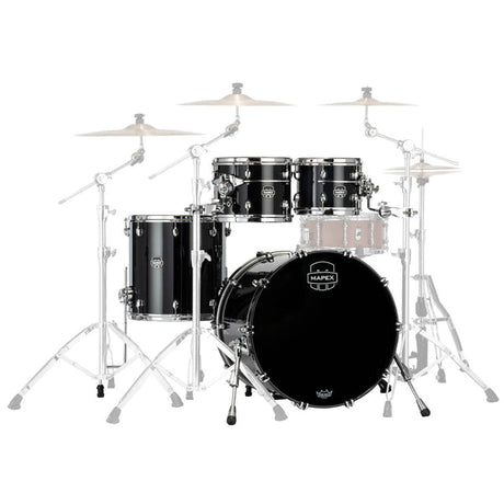 Mapex Saturn Evolution Birch/Walnut 4 Piece 22" Fusion Shell Pack