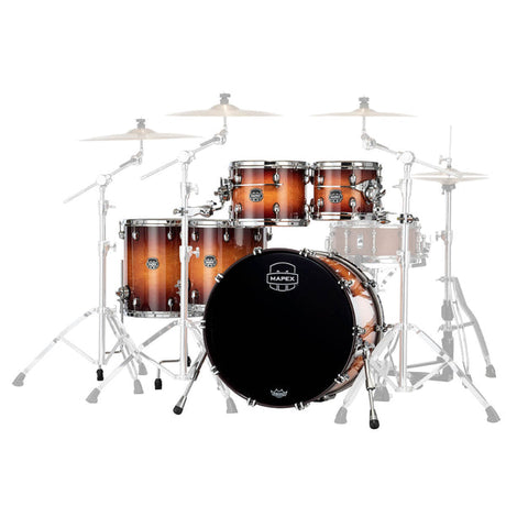 Mapex Saturn Evolution Maple/Walnut Exotic 5 Piece 22" Fusion Shell Pack