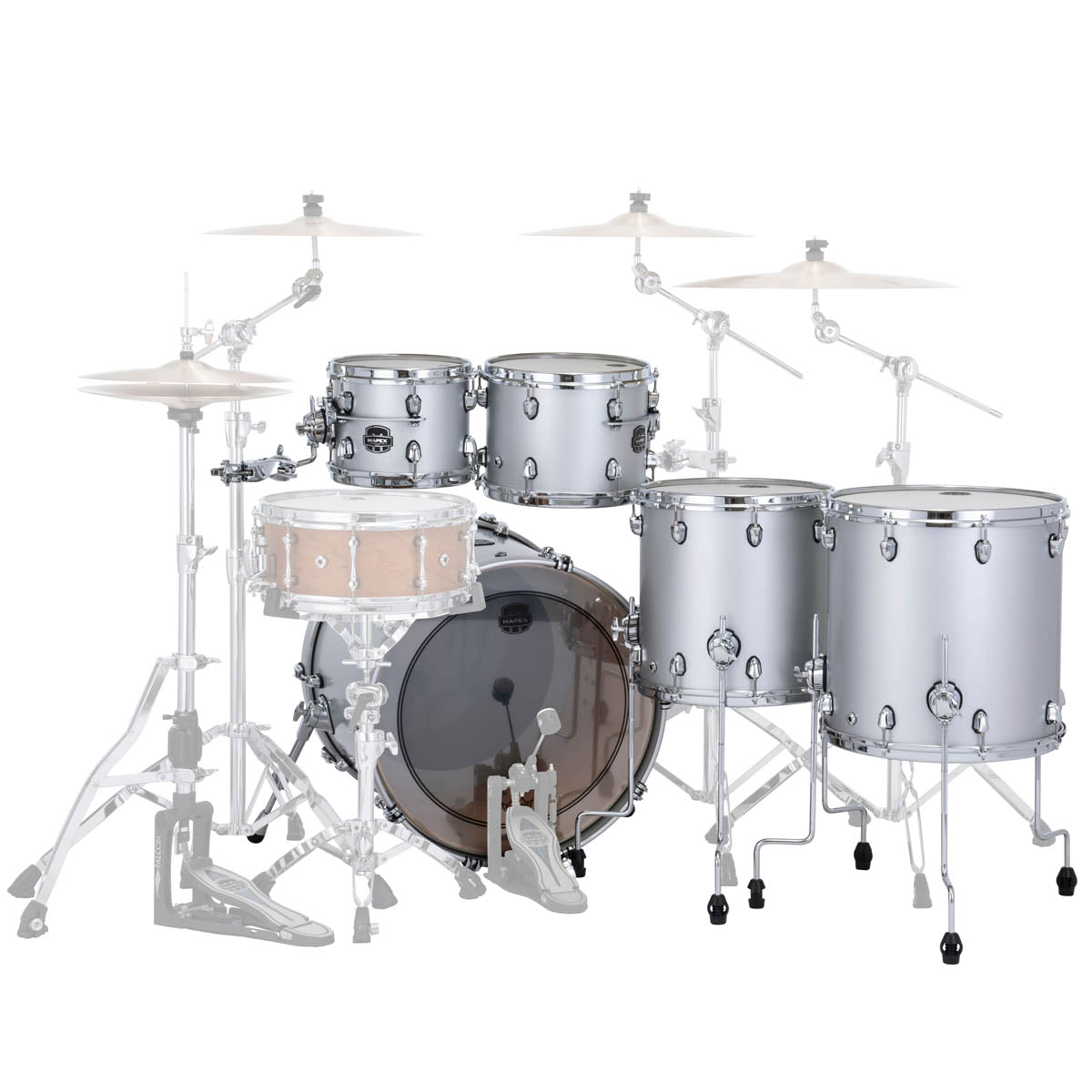 Mapex Saturn Evolution Maple/Walnut 5 Piece 22" Fusion Shell Pack