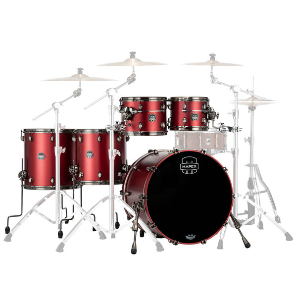 Mapex Saturn Evolution Birch/Walnut 5 Piece 22" Fusion Shell Pack