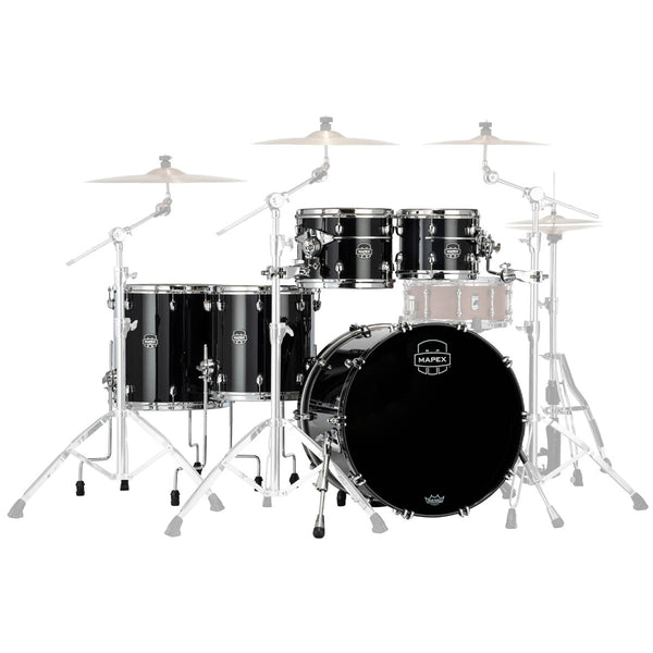 Mapex Saturn Evolution Birch/Walnut 5 Piece 22" Fusion Shell Pack
