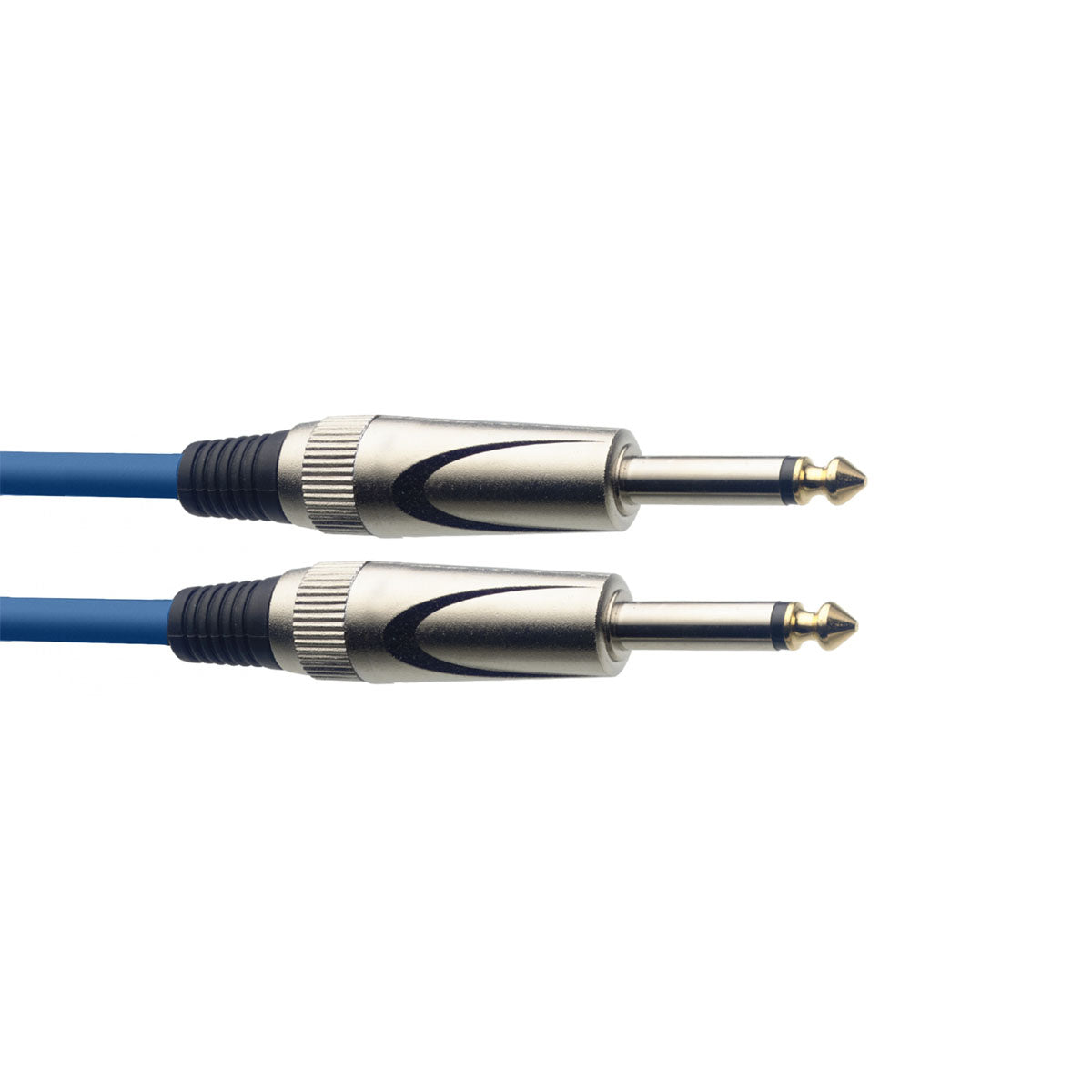 Stagg S-Series Deluxe Coloured Instrument Cable - 1/4" Jack Plug To 1/4" Jack Plug