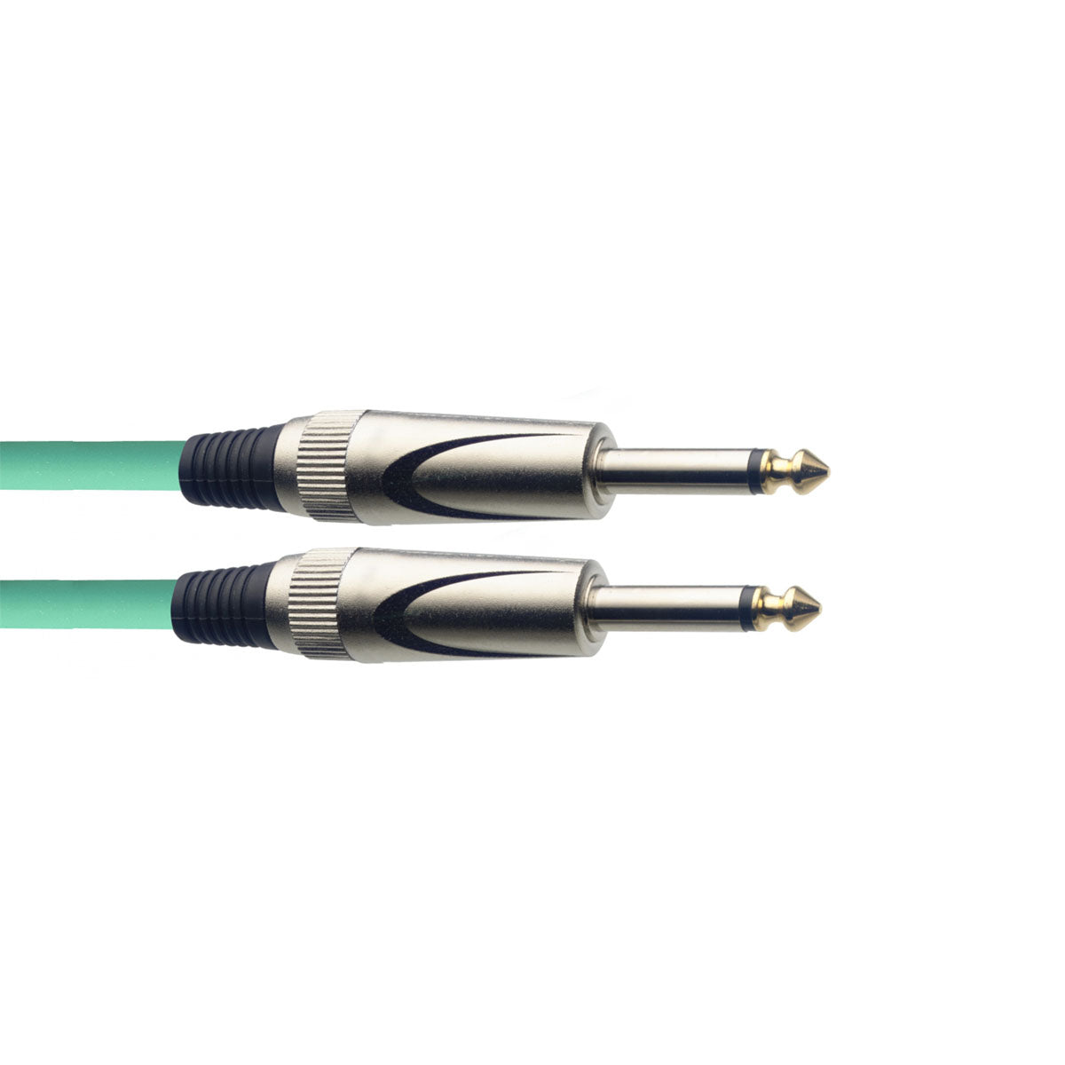Stagg S-Series Deluxe Coloured Instrument Cable - 1/4" Jack Plug To 1/4" Jack Plug