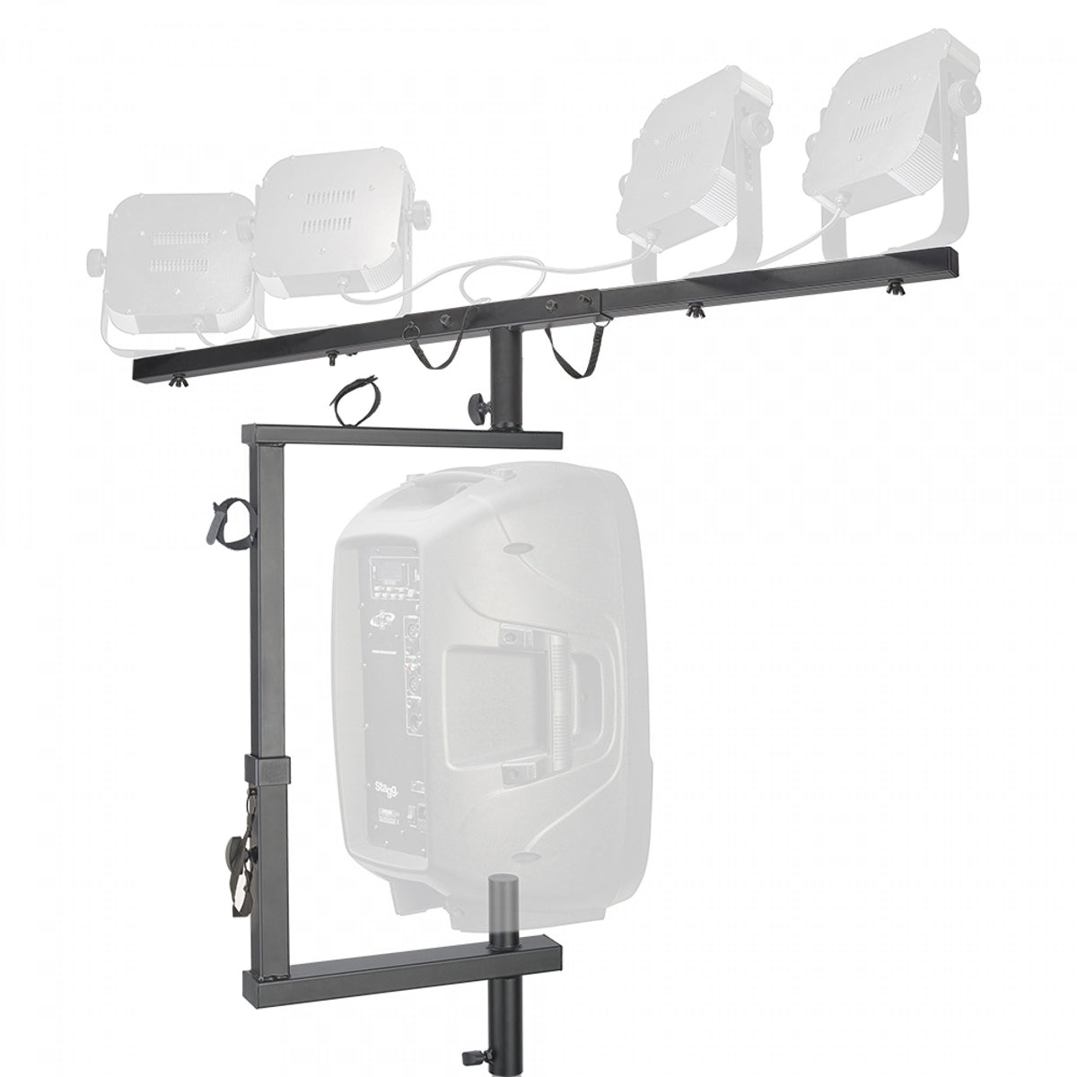 Stagg T-Bar Lighting Extension for Speaker Stands
