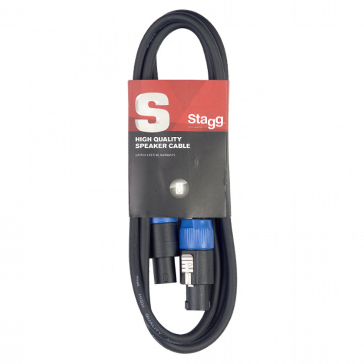 Stagg S-Series Speaker Cable - Speakon To Speakon - 16GA