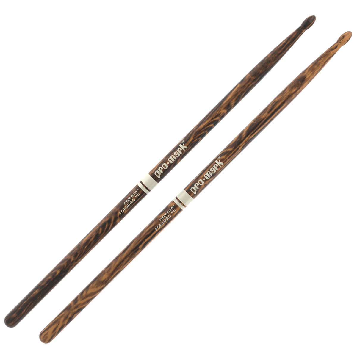 Pro-Mark Classic 7A FireGrain Hickory Drum Sticks - Wood Tip