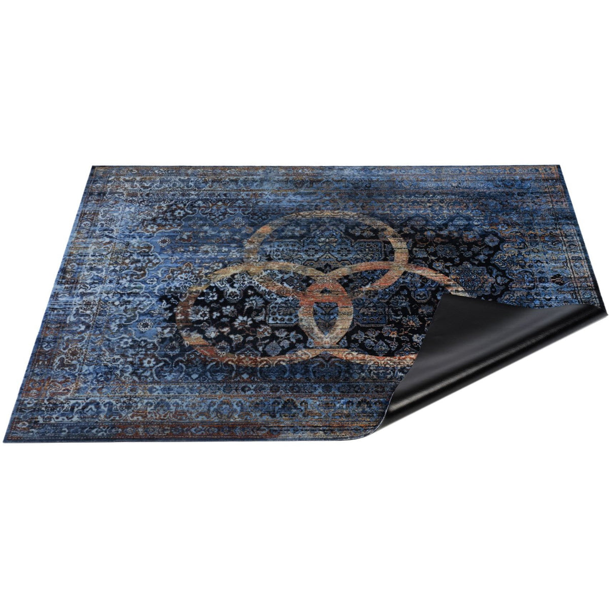 DRUMnBASE Vintage Persian Drum Rug Bonzo - 1.85m x 1.6m