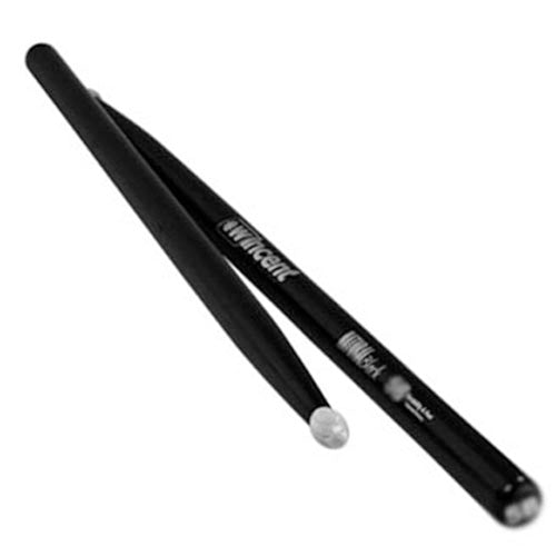 Wincent 5A Hickory Drum Sticks in Black
