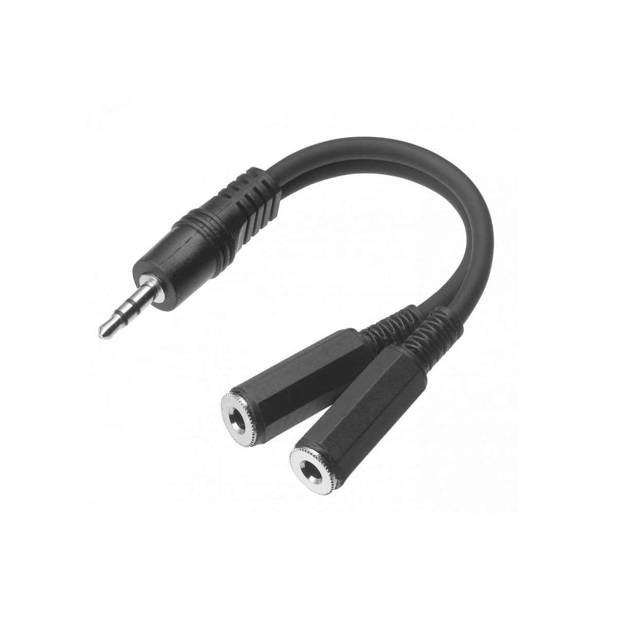 Stagg Audio Adapters - 1 Stereo Mini Jack To x2 Stereo Mini Jack Sockets (1 Per Pack)