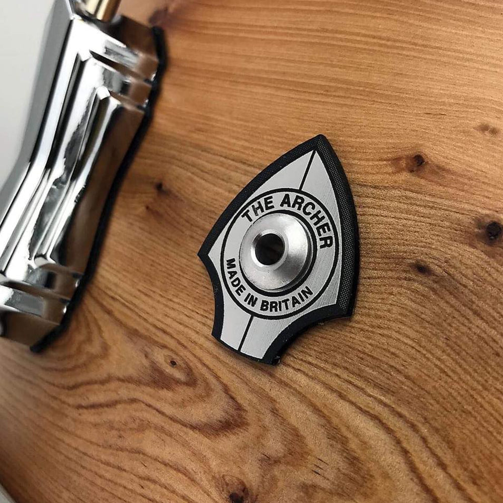 British Drum Company 'The Archer' 14" x 6" English Yew Snare Drum