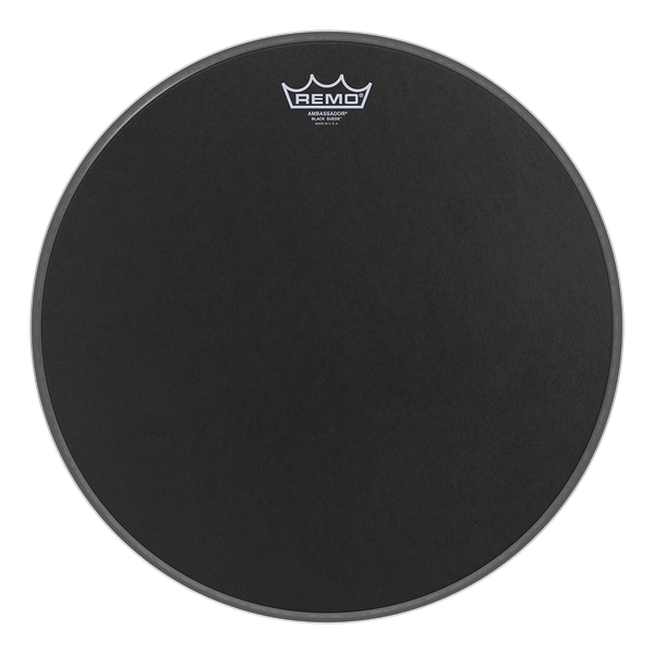 Remo Ambassador Black Suede Drum Heads