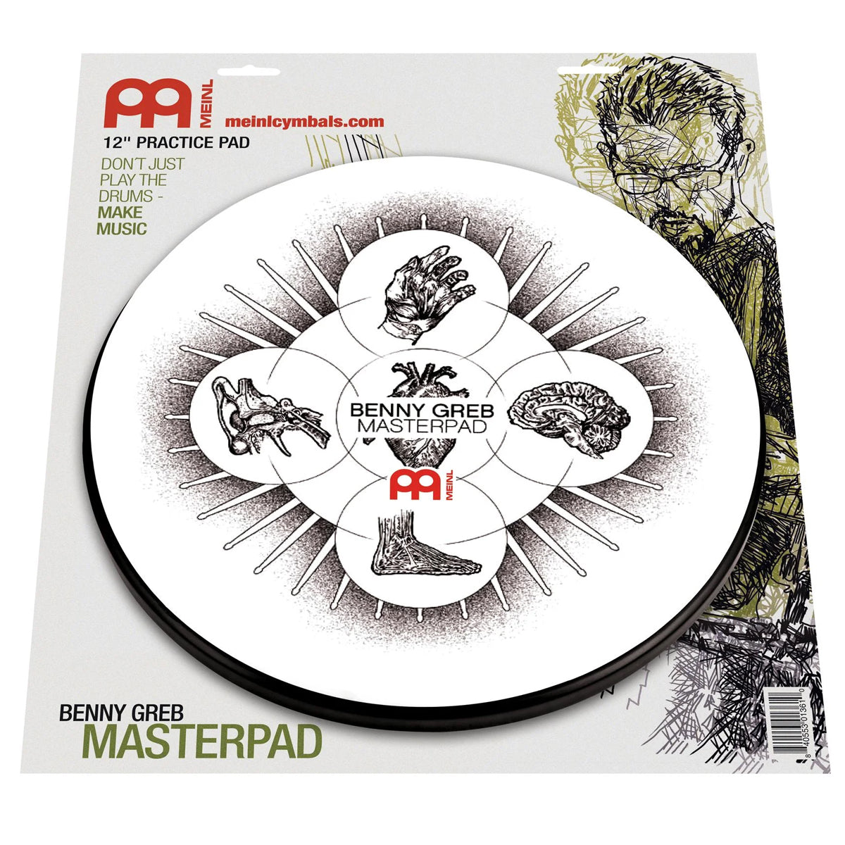 Meinl 12" Benny Greb Signature Masterpad
