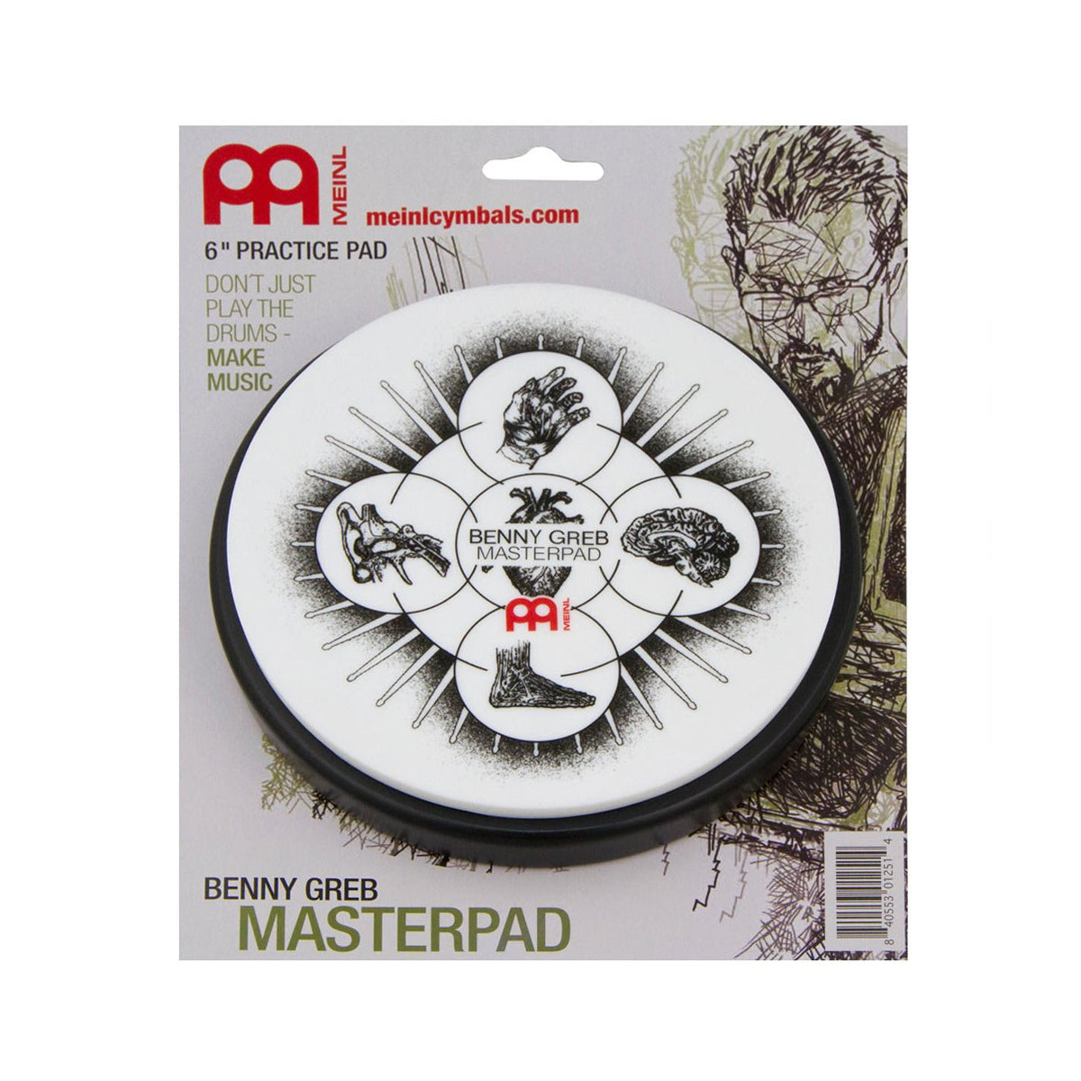 Meinl 6" Benny Greb Signature Masterpad