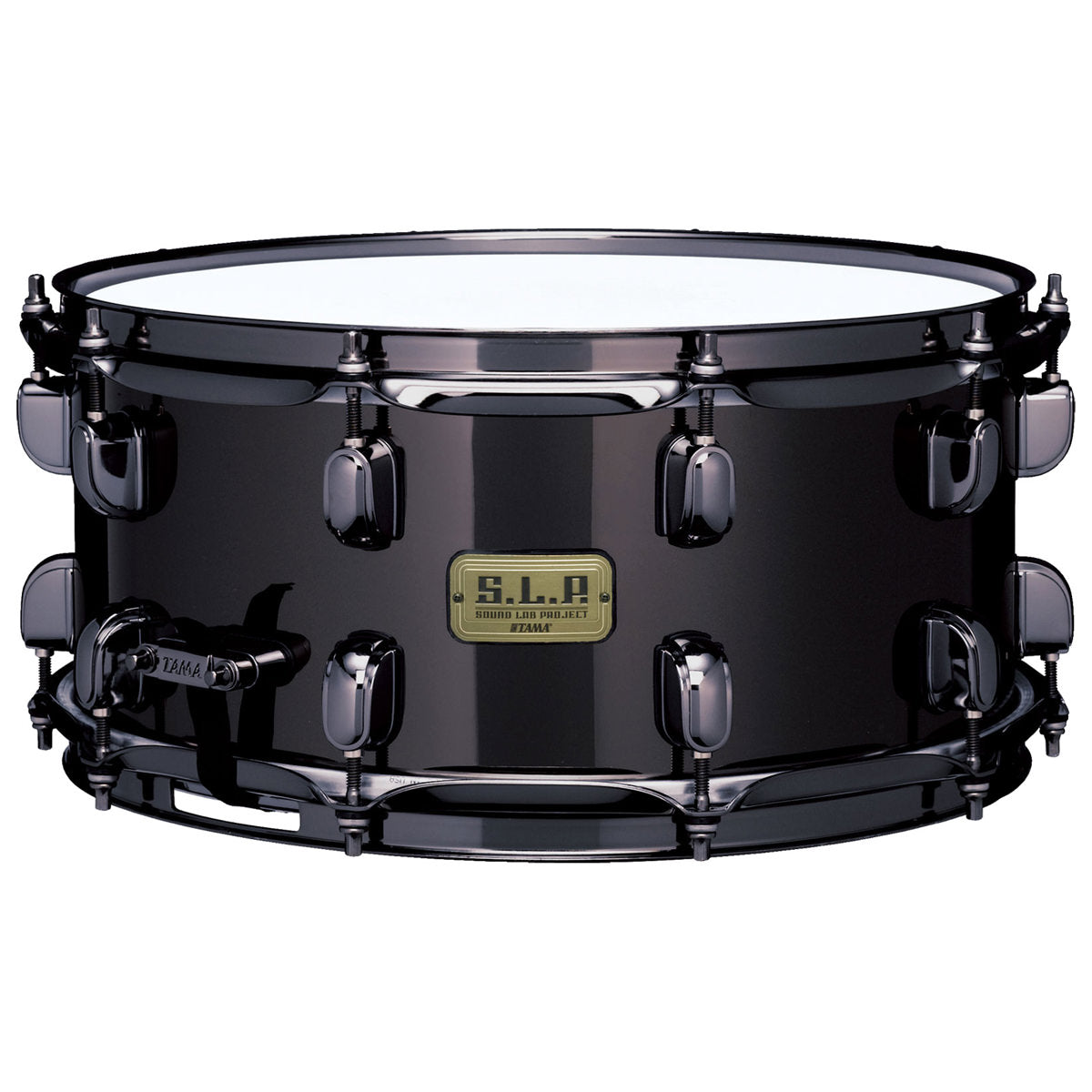 Tama S.L.P. 14x6.5 Black Brass Snare Drum
