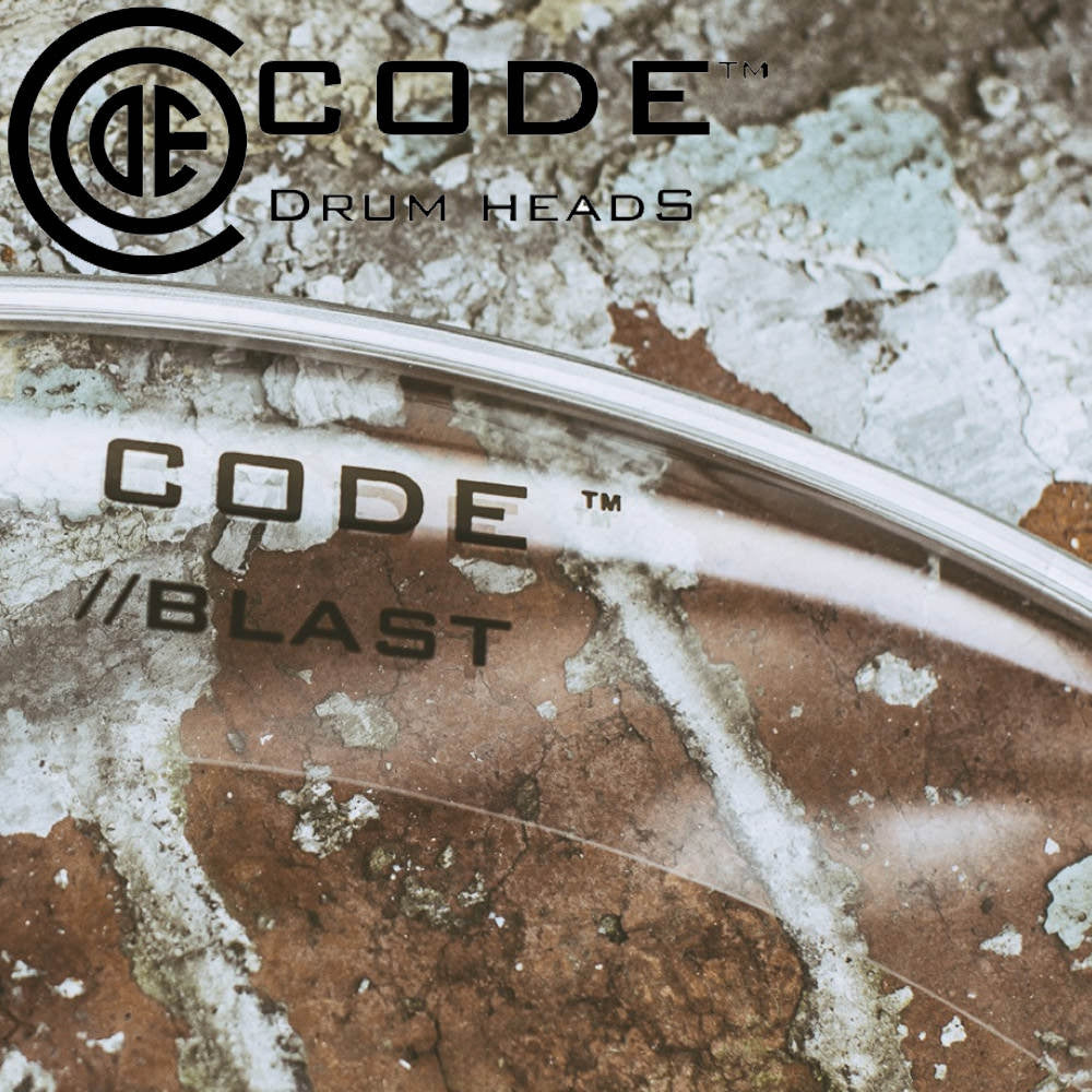 Code Blast 16" Clear Bass Drum