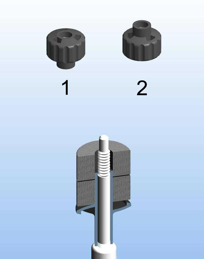 Tama Plastic Cymbal Mate Wing Nut (Pack of 2)