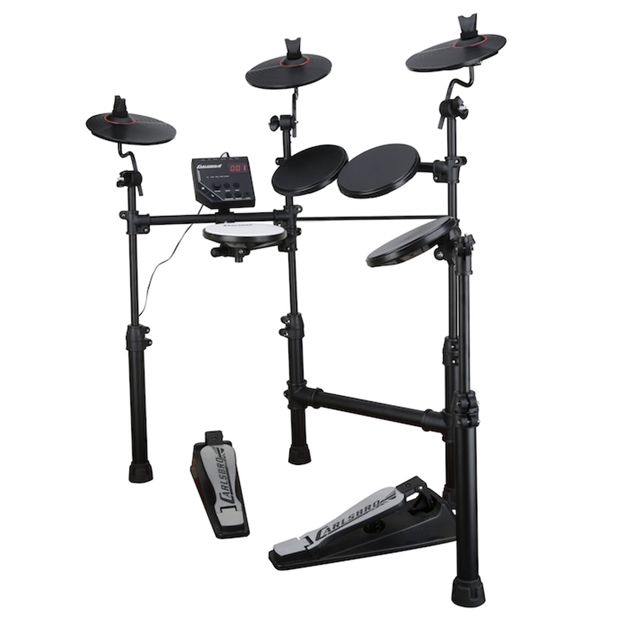 Carlsbro CSD100 Compact Electronic Drum Kit w/ Stool & Headphones