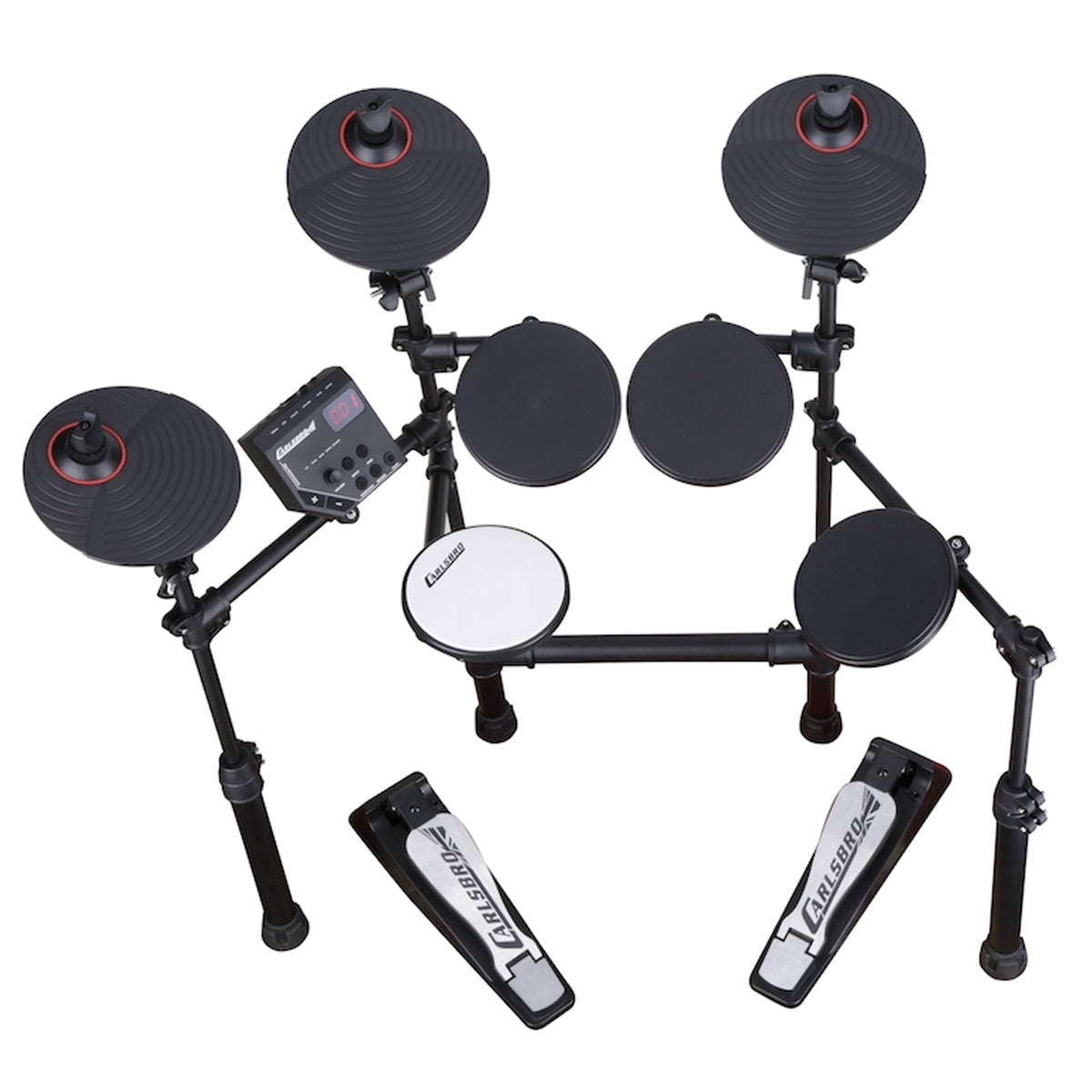 Carlsbro CSD100 Compact Electronic Drum Kit w/ Stool & Headphones