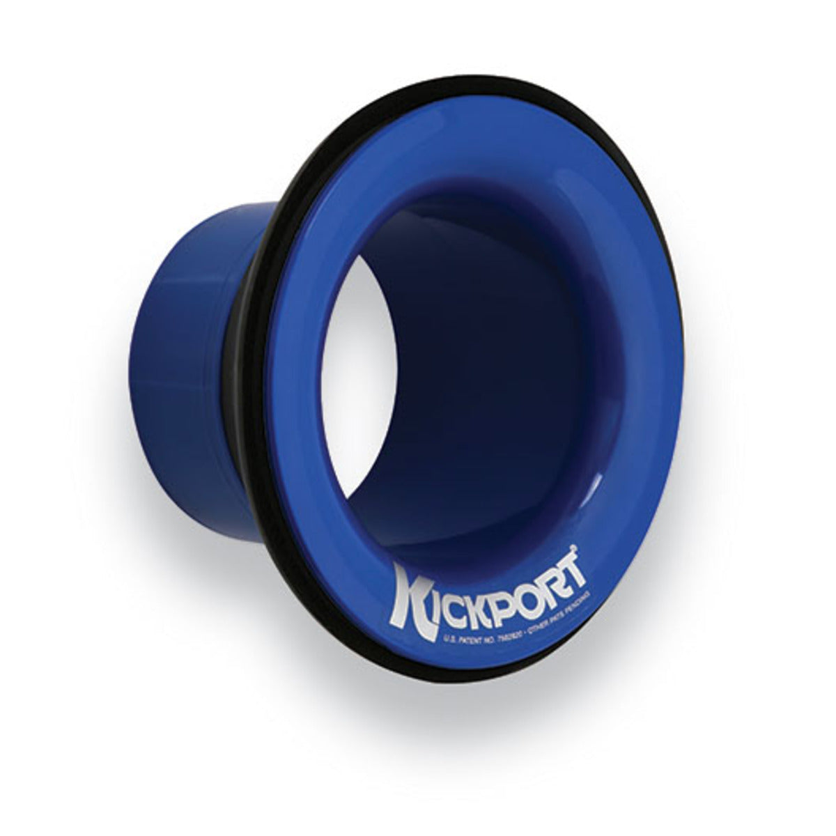 Kickport 4" Bass Drum Sound Hole in Blue