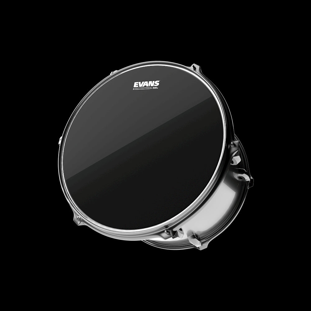 Evans Black Chrome Drum Heads