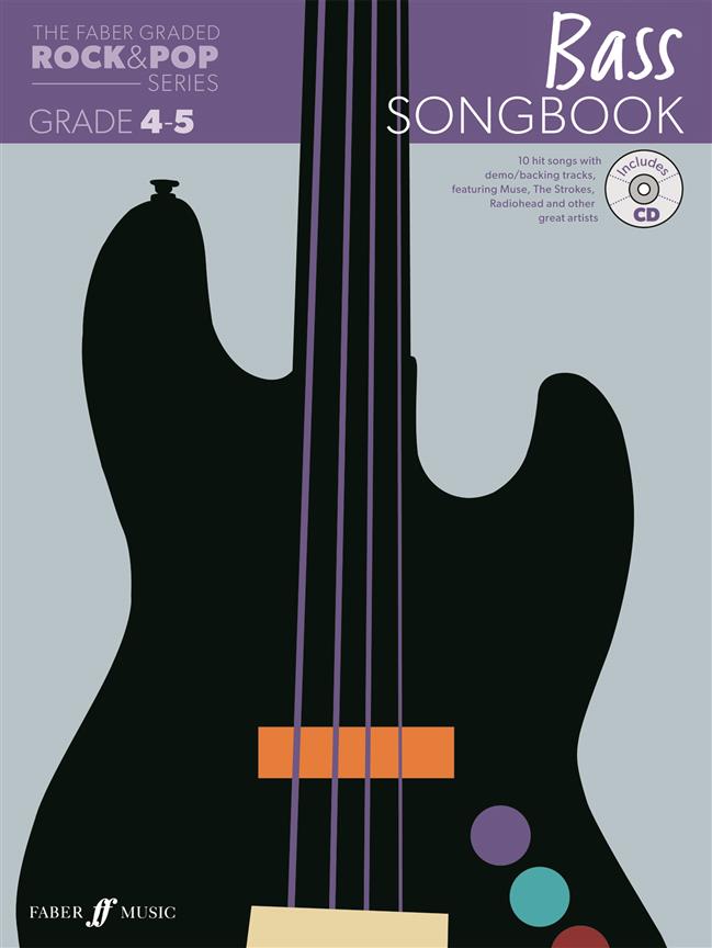 Faber Graded Rock & Pop Bass Songbook - Grade 4-5