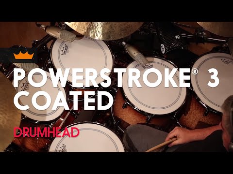 Remo Powerstroke P3 Bass Drum Heads - Coated