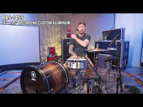 Yamaha Recording Custom 14"x5.5" Aluminium Snare Drum