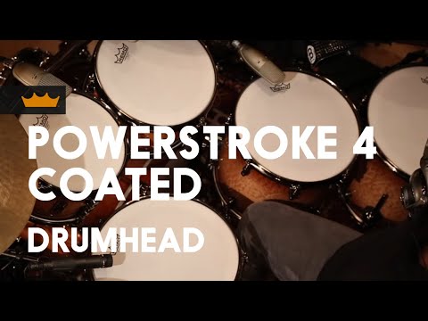 Remo Powerstroke P4 Bass Drum Heads - Coated